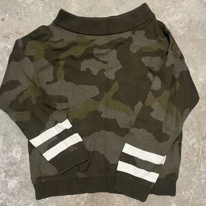 Camo sweater